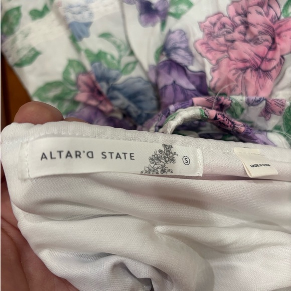 Altard State Multicolor Floral Midi Dress S - Picture 6 of 6